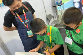 บรรยากาศในงานมหกรรมวิทยาศาสตร์และเทคโนโลยีแห่งชาติ ประจำปี 2 ... พารามิเตอร์รูปภาพ 24